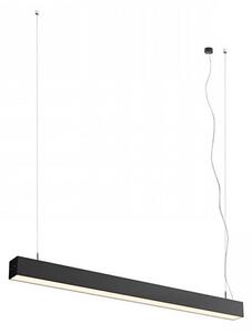 RED - Design Rendl - R12721 - LED Lustr na lanku PESANTE LED/40W/230V černá