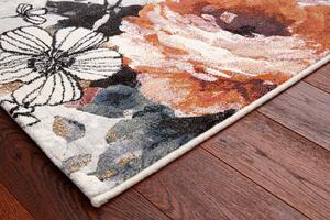 Moderní kusový koberec Ragolle Argentum 63422 6626 Květy vícebarevný Rozměr: 160x230 cm