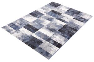 Moderní kusový koberec Ragolle Argentum 63440 6656 modrý béžový Rozměr: 80x150 cm