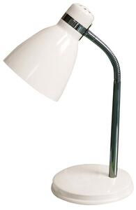Patric | Elegantní stolní lampa v nadčasové a neutrální bílé barvě | E14 - r-4205