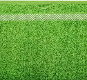 Ručník bavlněný zelený 50x90 cm Ates EMI