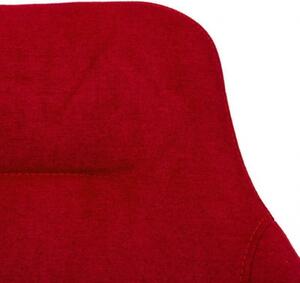 CELIA otočná židle červená