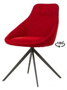 CELIA otočná židle červená