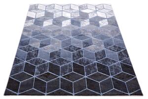 Moderní kusový koberec Ragolle Argentum 63488 6656 modrý Rozměr: 80x150 cm