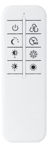 Top Light - LED Stmívatelný přisazený lustr R4xLED/16,25W/230V hranatý bílá + DO
