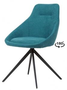 CELIA otočná židle modrá