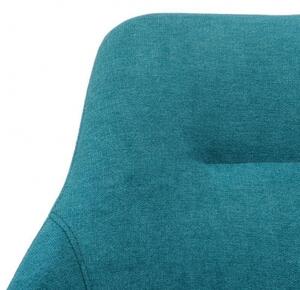 CELIA otočná židle modrá
