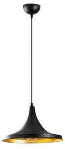 Lustr na lanku BERCESTE 1xE27/40W/230V černá