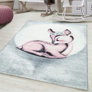 Dětský koberec Bambi růžový