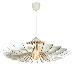 Lustr na lanku 1xE27/60W/230V bílá pr. 68 cm