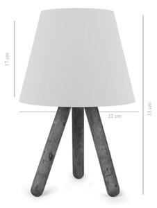 Stolní lampa AYD 1xE27/60W/230V béžová