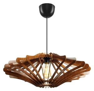 Lustr na lanku 1xE27/60W/230V hnědá pr. 47 cm
