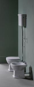 GSI CLASSIC CLASSIC retro WC mísa stojící, 37x54cm, spodní odpad, bílá ExtraGlaze 871011