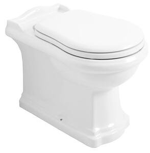 KERASAN RETRO RETRO WC mísa stojící, 39x61cm, spodní/zadní odpad, bílá 101601