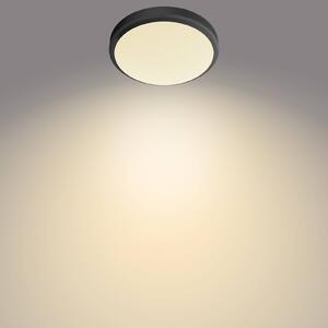 Stropní svítidlo Philips Doris LED 2700K černé Ø28cm