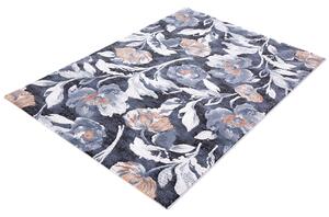 Moderní kusový koberec Ragolle Argentum 63523 5666 Květy modrý Rozměr: 120x170 cm