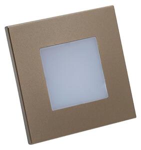 Emithor 48334 - LED Schodišťové svítidlo STEP LIGHT LED/1W/230V zlatá