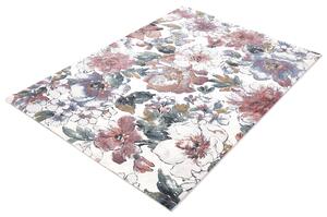 Moderní kusový koberec Ragolle Argentum 63528 6626 Květy vícebarevný Rozměr: 200x290 cm