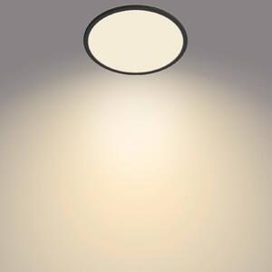 Philips SuperSlim LED IP44 2 700K Ø 29,5 cm černá