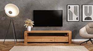 TV skříňka Harmony z masivního dřeva 160 cm