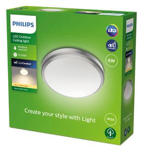 Philips Doris LED venkovní světlo IP54 2 700K nikl