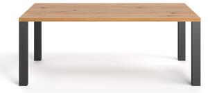 Stůl Fold z masivního dřeva 120x90 cm