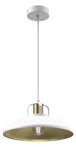 Lustr na lanku FELIX 1xE27/60W/230V bílá