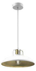 Lustr na lanku FELIX 1xE27/60W/230V bílá