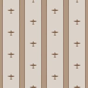 Tapety Malá letadla s pruhy na hnědém pozadí, Tapety geometrie, Tapety pruhy, a01171v2 : uwalls.cz