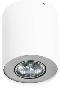 Azzardo NEOS stropní bodové svítidlo 1x GU10 50W bez zdroje IP20, bílá/hliník
