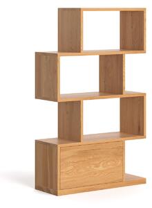 Dřevěná knihovna Domino 80 cm