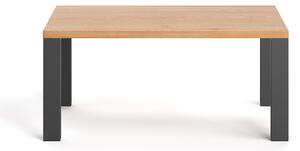 Konferenční stolek Fold z masivního dřeva 80x60 cm