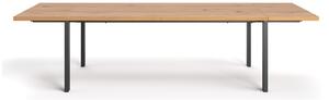 Rozkládací stůl Ramme z masivního dřeva 200x100 cm Dvě prodloužení po 60 cm