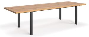Rozkládací stůl Ramme z masivního dřeva 120x80 cm Jedno prodloužení 50 cm