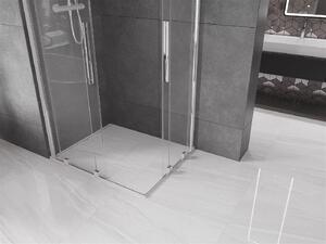 Mexen Velar Duo, sprchový kout s posuvnými dveřmi 100(dveře) x 90(dveře) cm, 8mm čiré sklo, chromový profil, 871-100-090-02-01