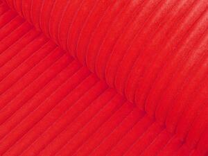 Biante Dekorační povlak na polštář Minky manšestr MKM-005 Červený 40 x 40 cm