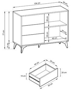 Komoda KSZ104 Diamond