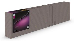 Philips HUE Perifo lištové nástěnné svítidlo se 3 spoty, LED WACA 15,6W 1530lm 2000-6500K RGB, černá