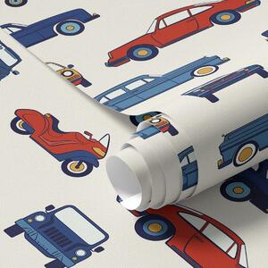 Tapety Zářivé retro automobily a skútry, Tapety vintage, a01178v2 : uwalls.cz