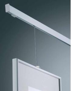 URBÁNEK Obrazová kolejnice AL250 BM1 - 10 cm, Bílá