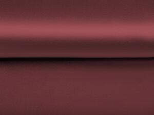Látka polyesterový satén LUX-007 Vínová - šířka 150 cm