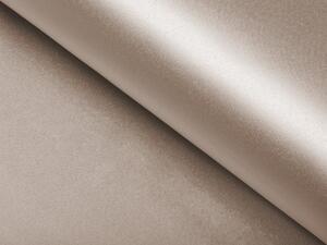 Biante Saténový běhoun na stůl polyesterový Satén LUX-010 Světle hnědý 20x120 cm