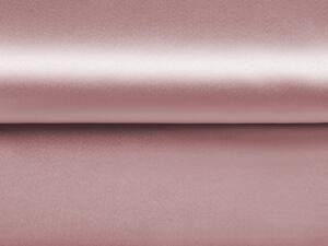 Látka polyesterový satén LUX-008 Starorůžová - šířka 150 cm