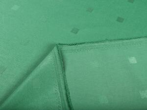 Dekorační látka PM-022 Čtverečky na zeleném - šířka 150 cm