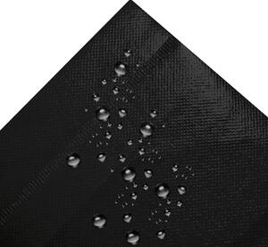 ViaDomo Via Domo - Látková šatní skříň Arno - černá - 57x172x29 cm