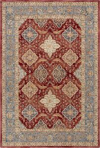 Kusový koberec Ragolle Da Vinci 57163 1454 červený krémový Rozměr: 80x150 cm