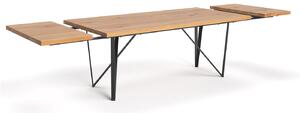 Rozkládací dřevěný stůl Ravel 120x80 cm Jedno prodloužení 50 cm