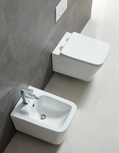 Sapho, PORTO závěsná WC mísa, Rimless, 36x52 cm, bílá