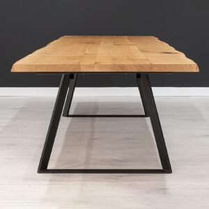 Rozkládací dřevěný stůl Delta 120x80 cm Jedno prodloužení 50 cm