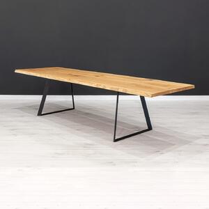 Rozkládací dřevěný stůl Delta 120x80 cm Jedno prodloužení 50 cm